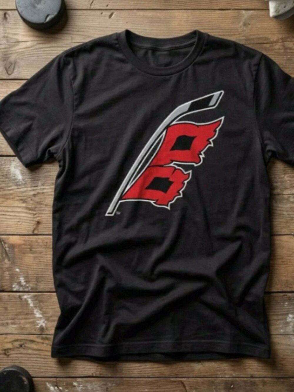 Carolina Hurricanes Vintage NHL Hockey Logo Tee Retro Sports Graphic Shirt